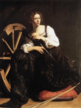  Caravaggio Obras - Santa Catalina de Alejandría Caravaggio